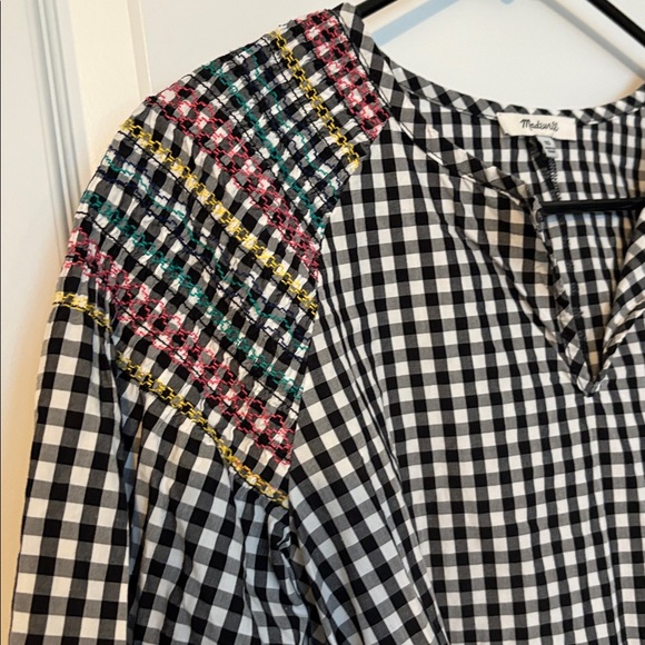 MADEWELL gingham top NWOT - Picture 4 of 10